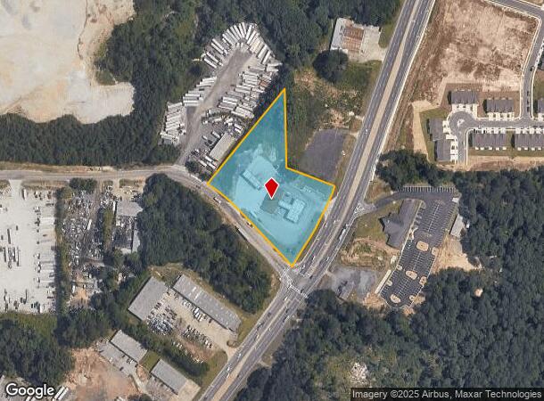  1801 Rock Chapel Rd, Lithonia, GA Parcel Map