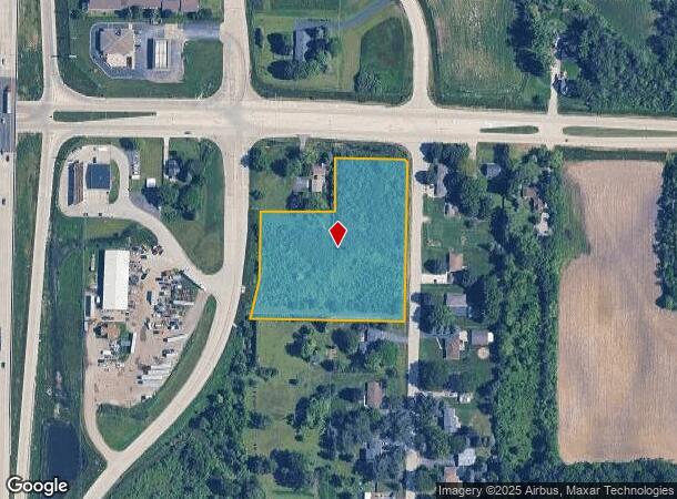  7930 E Frontage Rd, Caledonia, WI Parcel Map