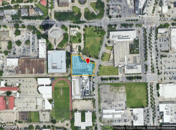  1750 Sky Lark Ln, Houston, TX Parcel Map