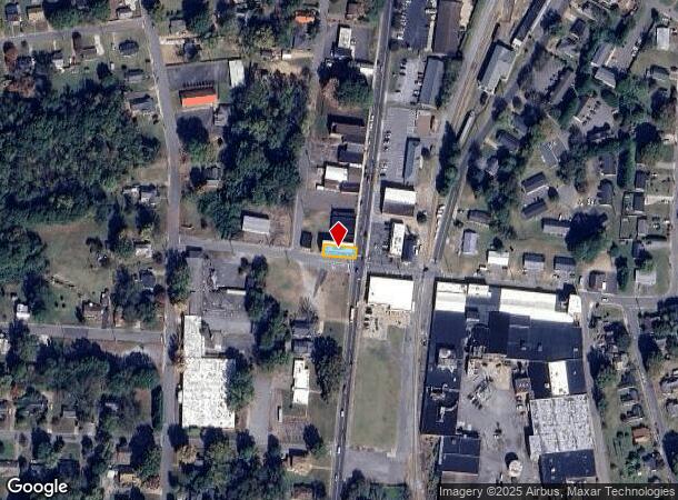 1100 N Main Ave, Newton, NC Parcel Map