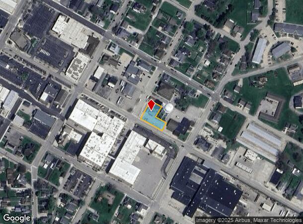  2 N Depot St, Batesville, IN Parcel Map