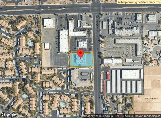  4187 S Pecos Rd, Las Vegas, NV Parcel Map