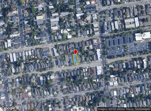 1819 Blake St, Berkeley, CA Parcel Map