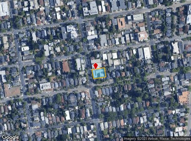 2609 Ellsworth St, Berkeley, CA Parcel Map