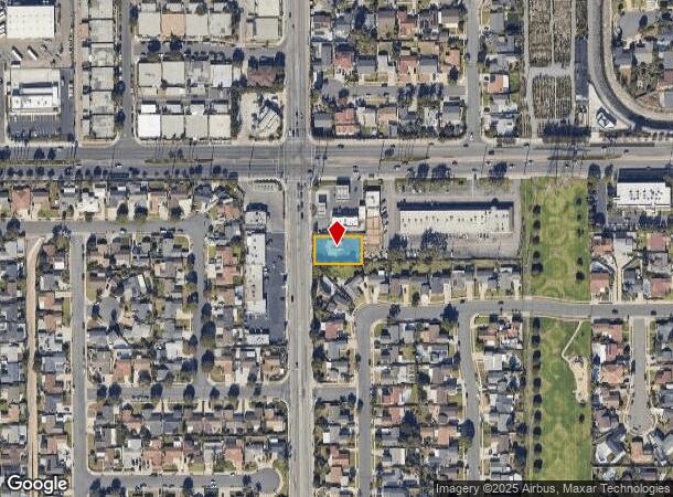  17050 Newland St, Fountain Valley, CA Parcel Map