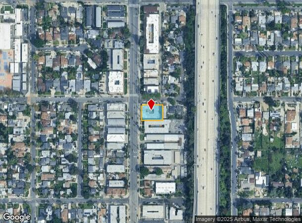  7454 Haskell Ave, Van Nuys, CA Parcel Map