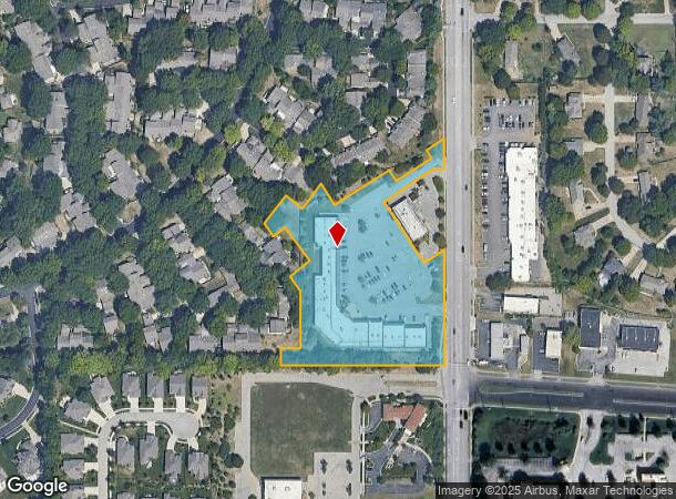  12902 State Line Rd, Leawood, KS Parcel Map