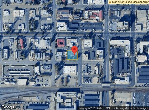  1601 G St, Bakersfield, CA Parcel Map