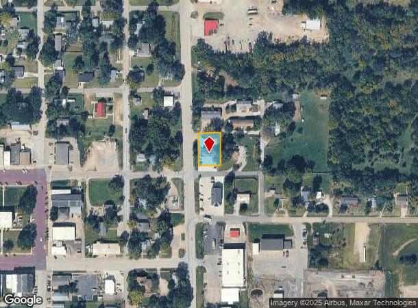 100 E Washington St, Oskaloosa, KS Parcel Map