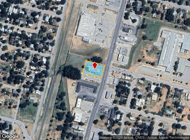  625 N Oak St, Pearsall, TX Parcel Map