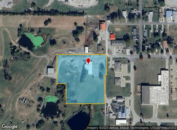 302 17Th Ave W, Albia, IA Parcel Map