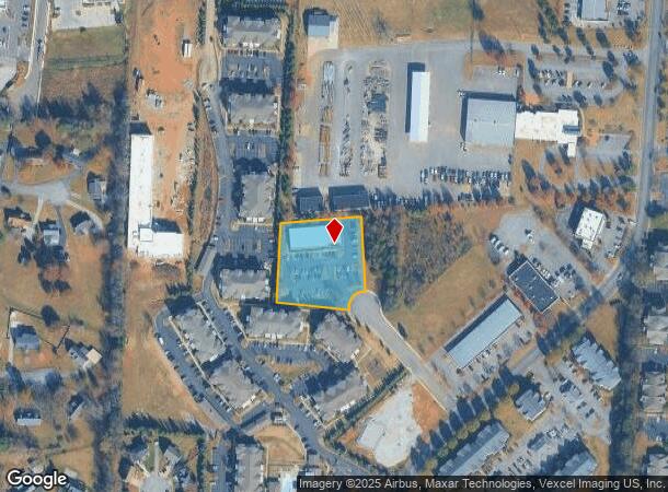  2836 Saint Patrick Ct, Murfreesboro, TN Parcel Map