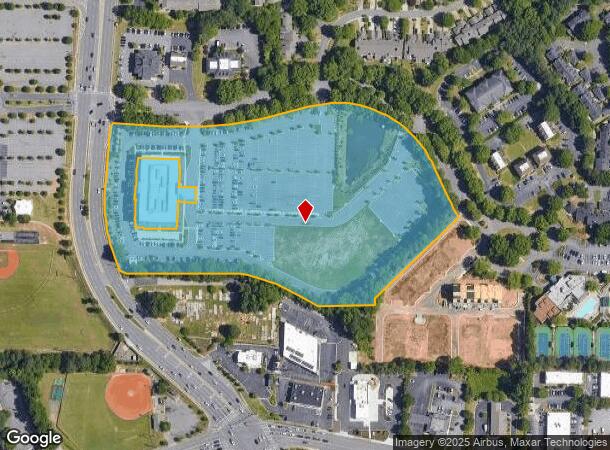  4800 Olde Towne Pky, Marietta, GA Parcel Map