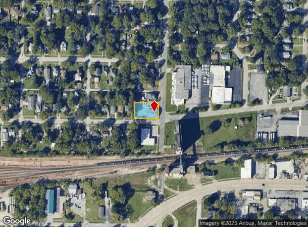  1833 N Broadway Ave, Springfield, MO Parcel Map