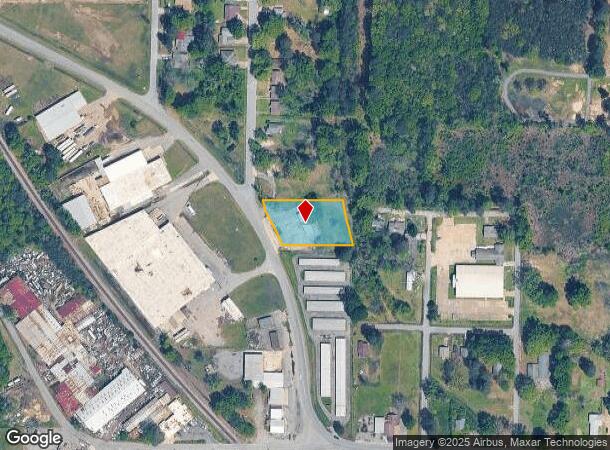 307 Rhinehart Rd, Pine Bluff, AR Parcel Map