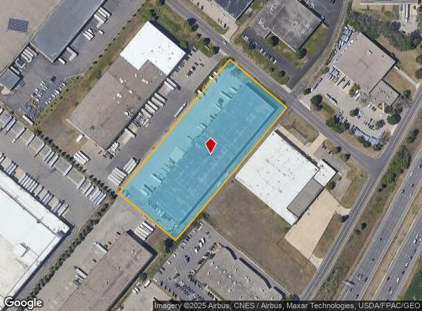  1170 Eagan Industrial Rd, Saint Paul, MN Parcel Map