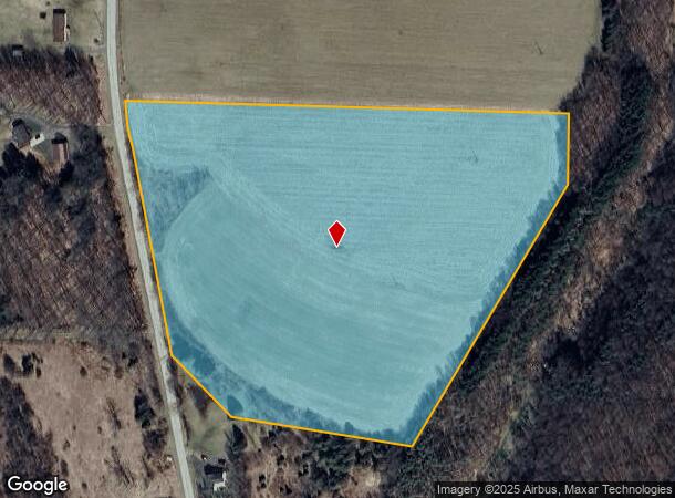  10920 Beals Rd, Cohocton, NY Parcel Map