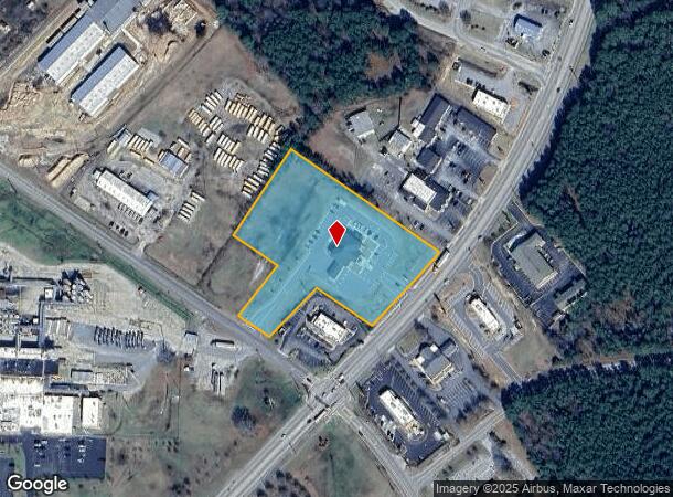  1613 J A Cochran Byp, Chester, SC Parcel Map