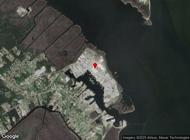 708B Harbor Rd, Wanchese, NC Parcel Map
