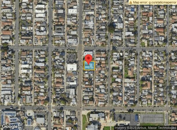  3565 Fairmount Ave, San Diego, CA Parcel Map