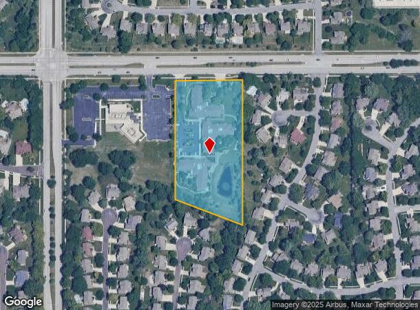  10101 W 127Th St, Overland Park, KS Parcel Map
