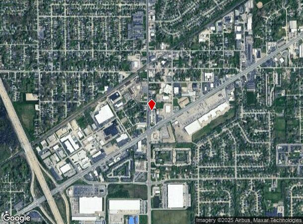  4421 N Franklin Rd, Indianapolis, IN Parcel Map