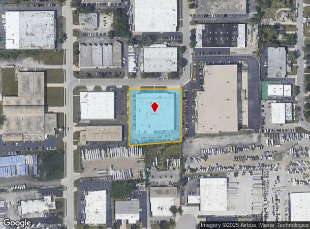 200 W Wrightwood Ave, Elmhurst, IL Parcel Map