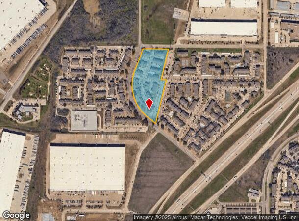 3800 Block Dr, Irving, TX Parcel Map