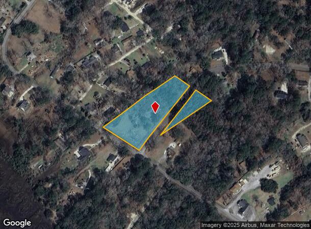 3874 Hughes Rd, Johns Island, SC Parcel Map