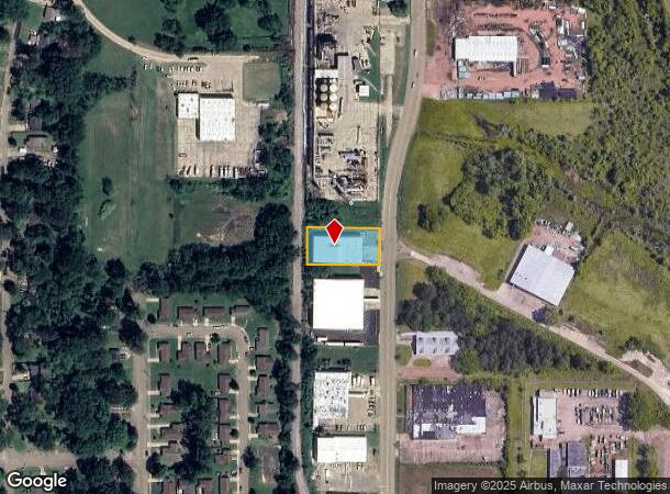  325 Industrial Dr, Jackson, MS Parcel Map