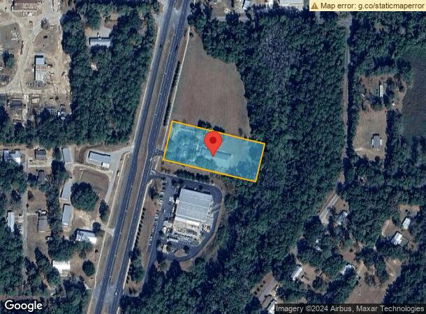  1549 S Jefferson St, Monticello, FL Parcel Map