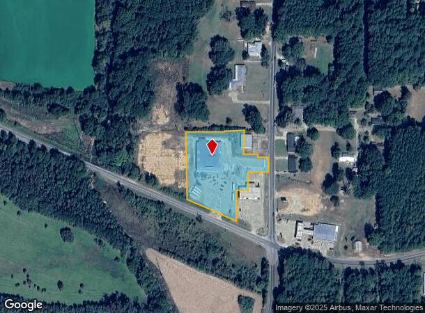 7616 Highway 80 St, Choudrant, LA Parcel Map