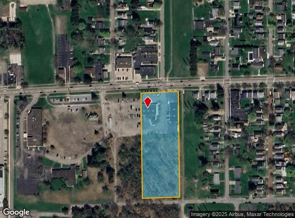 2101 W State St, Olean, NY Parcel Map