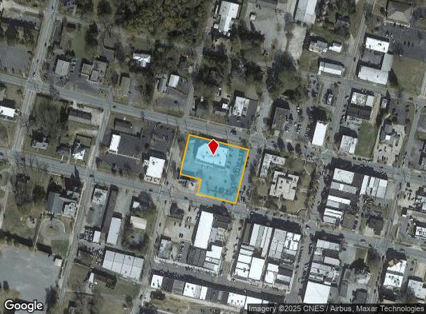  21 N Carolina St, Hartwell, GA Parcel Map