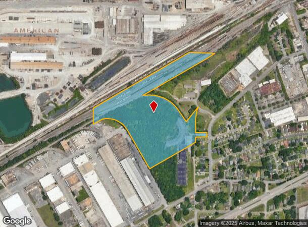 2101 Finley Blvd, Birmingham, AL Parcel Map