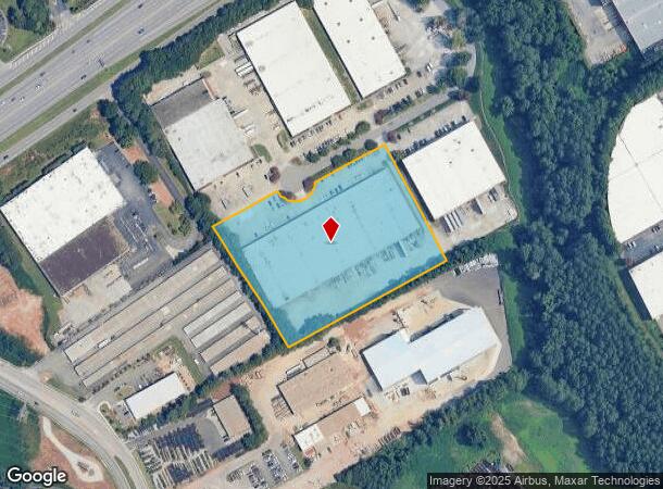3045 Kingston Ct, Peachtree Corners, GA Parcel Map