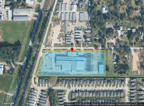  21966 Adams St, Porter, TX Parcel Map