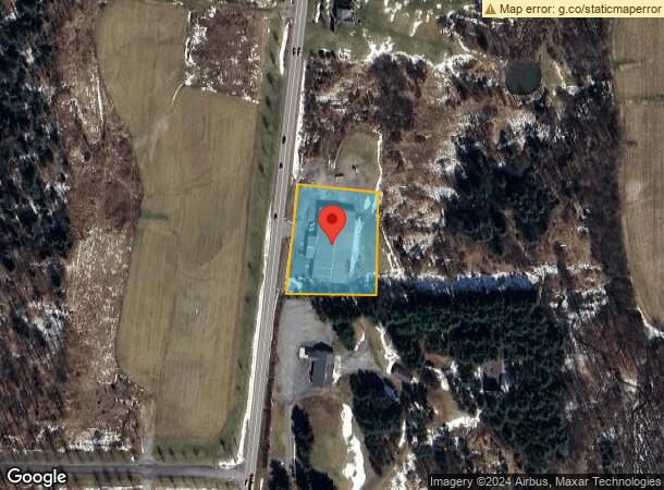  1336 N Center St, Ebensburg, PA Parcel Map