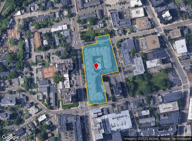  1455 Washington Blvd, Stamford, CT Parcel Map