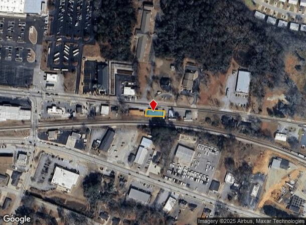  166 W Athens St, Winder, GA Parcel Map