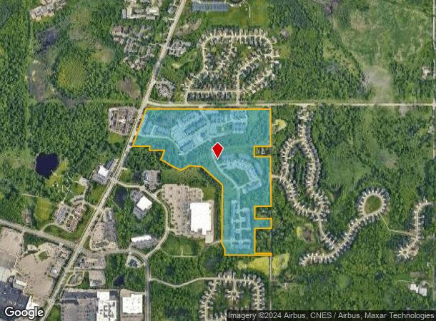  5180 Madison Ave, Okemos, MI Parcel Map