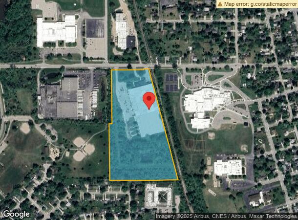 1000 Foreman St, Lowell, MI Parcel Map