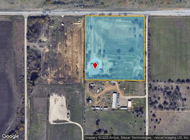  12603 Fm 407, Justin, TX Parcel Map