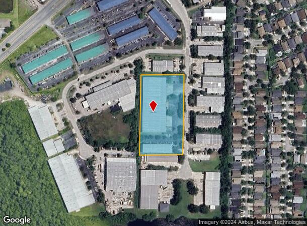  13910 Lynmar Blvd, Tampa, FL Parcel Map