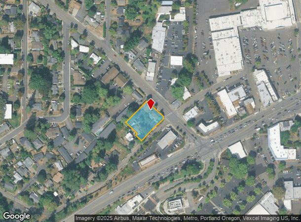 8915 Sw Center St, Portland, OR Parcel Map