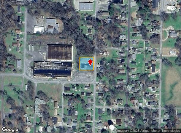 124 Lexington St, Bruceton, TN Parcel Map