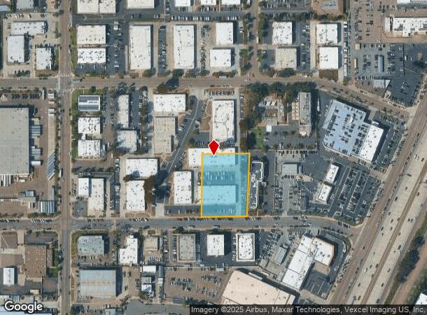  8245 Ronson Rd, San Diego, CA Parcel Map
