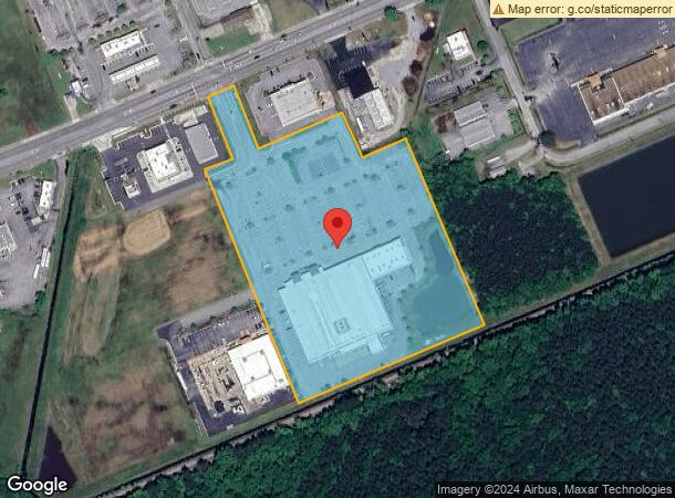  1447-1459 Armory Dr, Franklin, VA Parcel Map