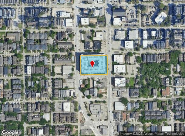 611 Shepherd Dr, Houston, TX Parcel Map