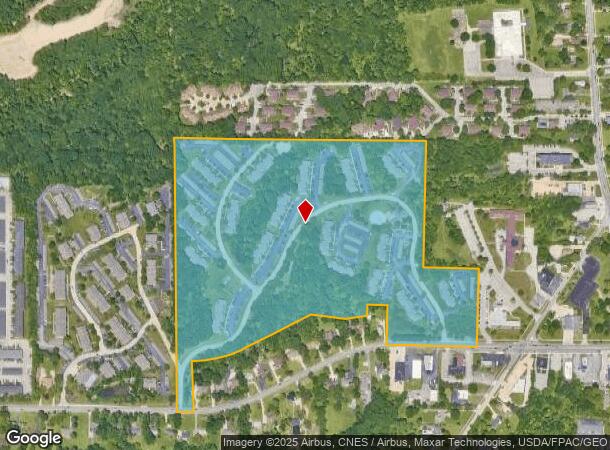  7400 Glenmont Dr, North Royalton, OH Parcel Map